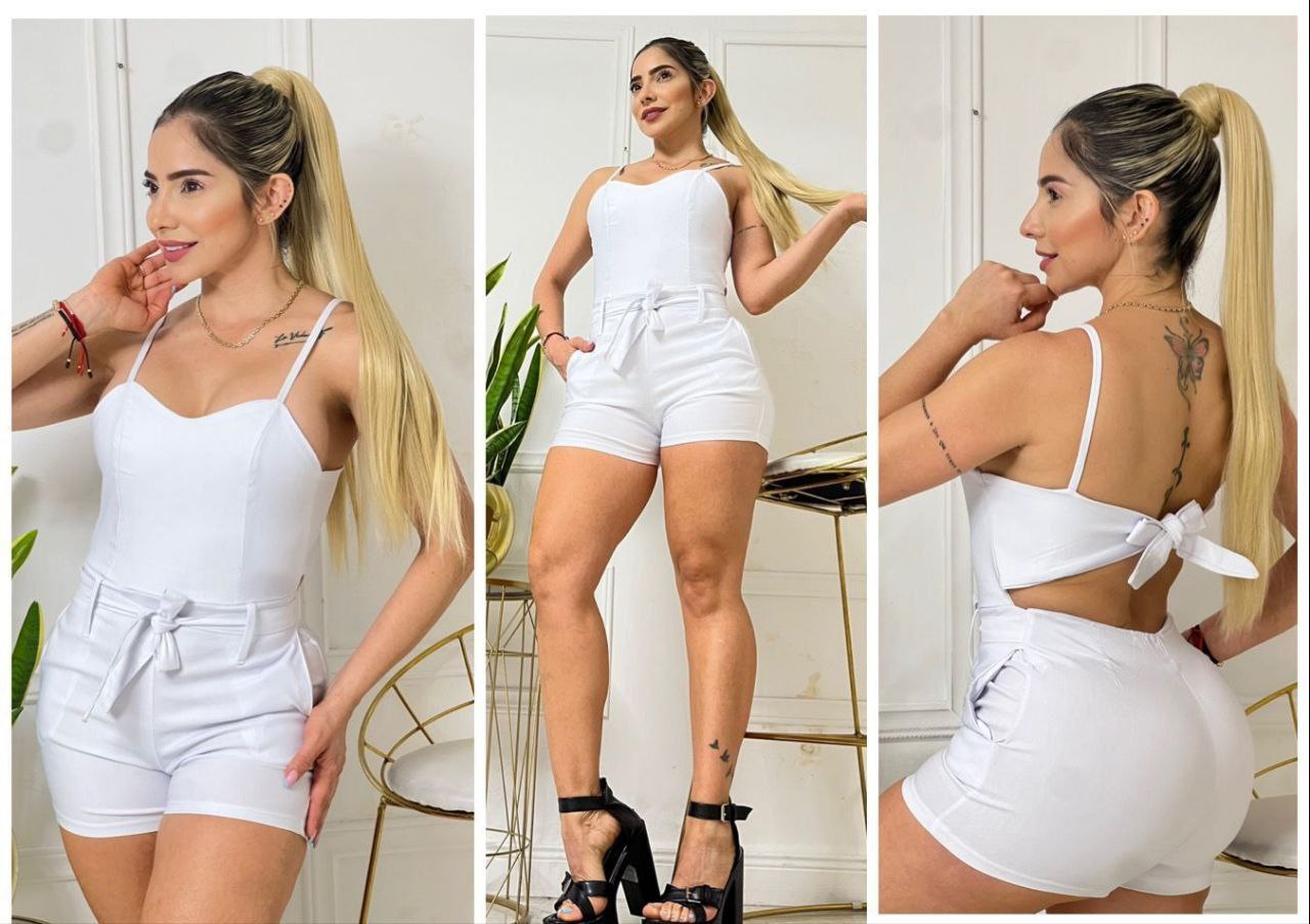 Enterizo shorts