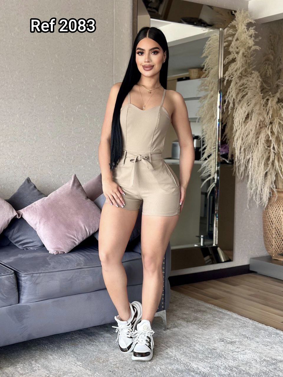 Enterizo shorts