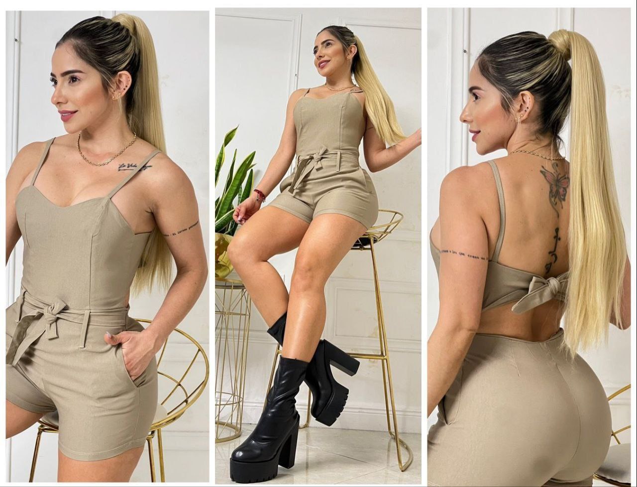 Enterizo shorts