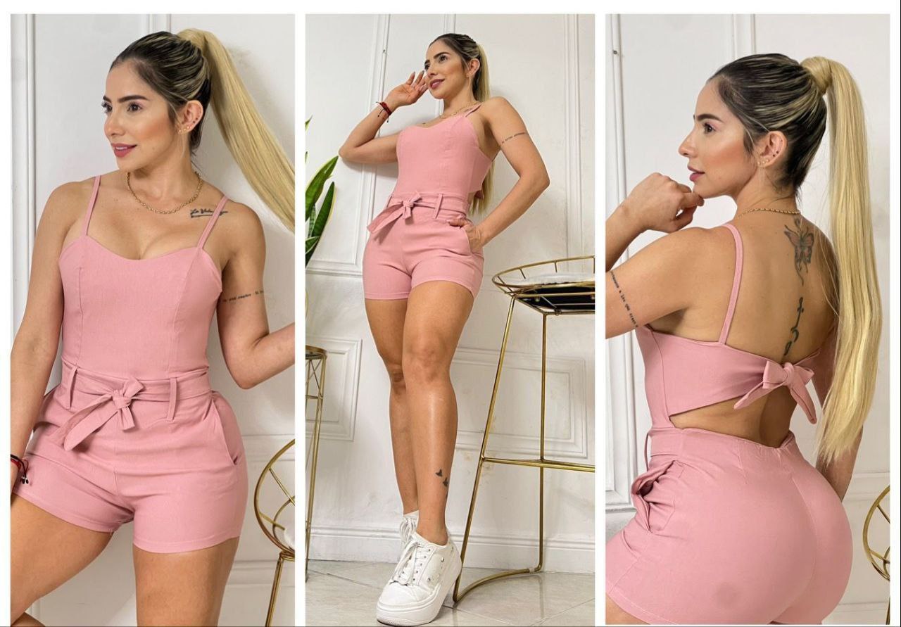 Enterizo shorts